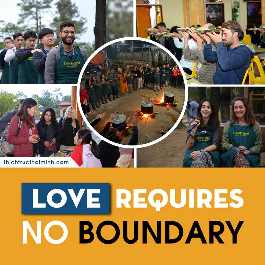 Love requires no boundary.