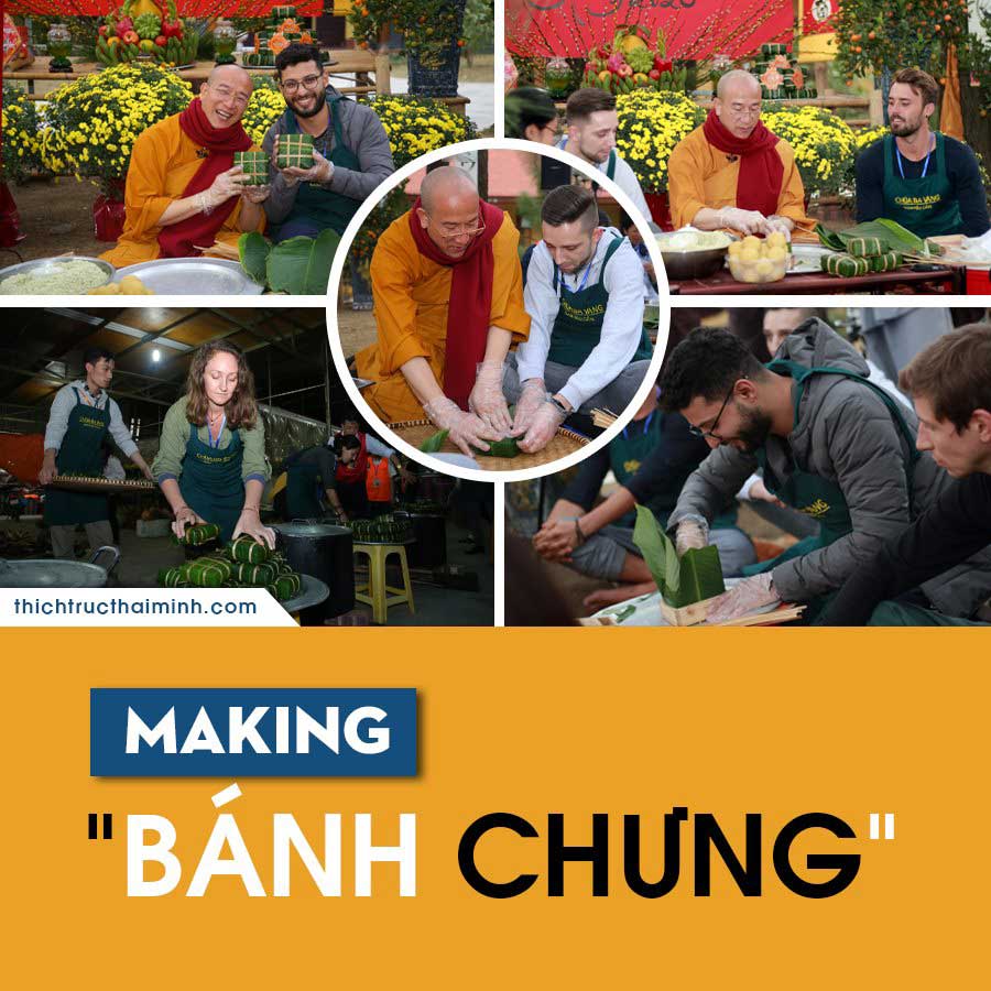 Making Banh Chung