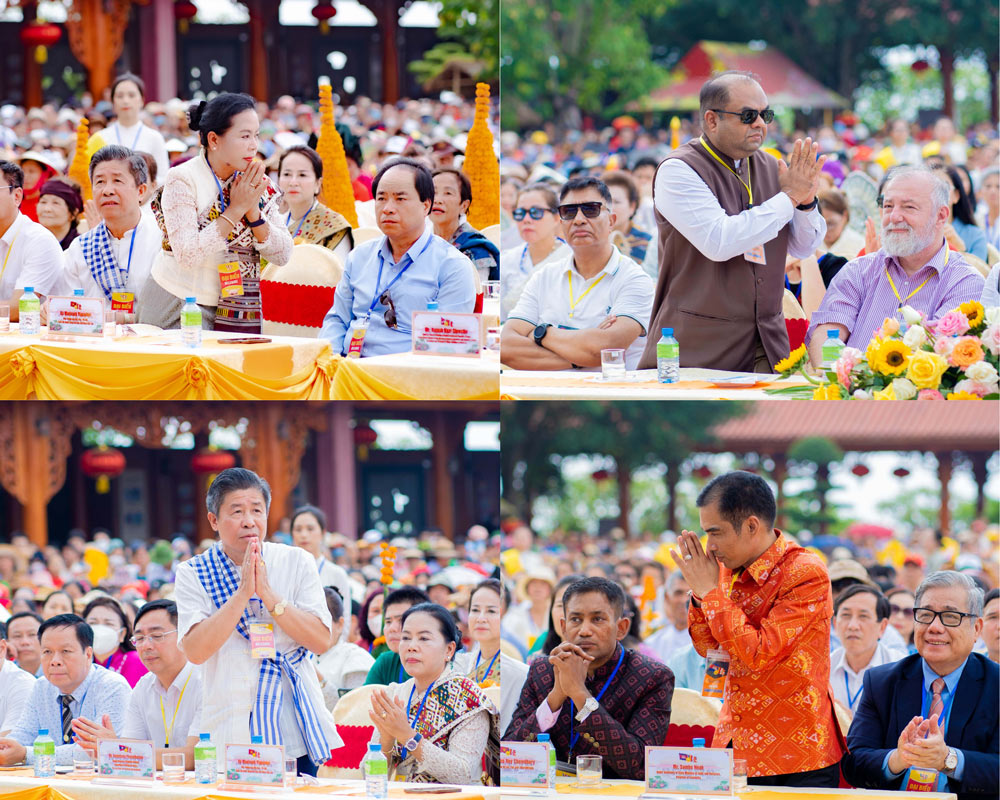 Foreign leaders and ambassadors to Vietnam also joined this significant celebration