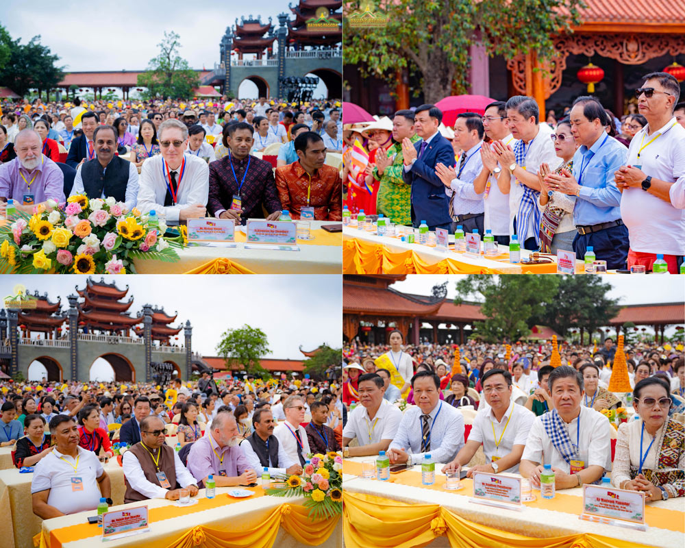 International guests joined the grand celebration of Vesak, with many interesting and impressive programs