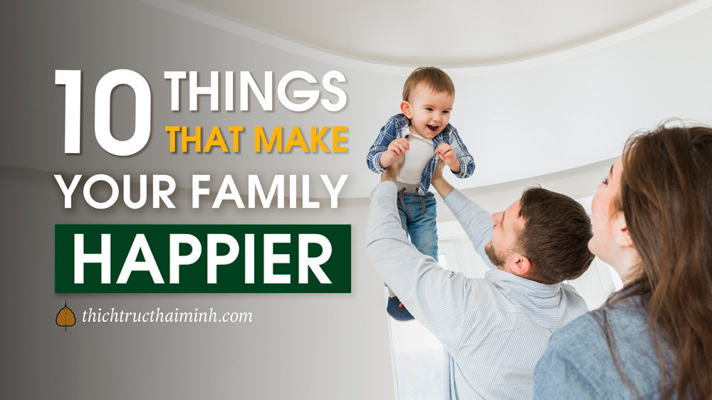 10 things that make your family happier