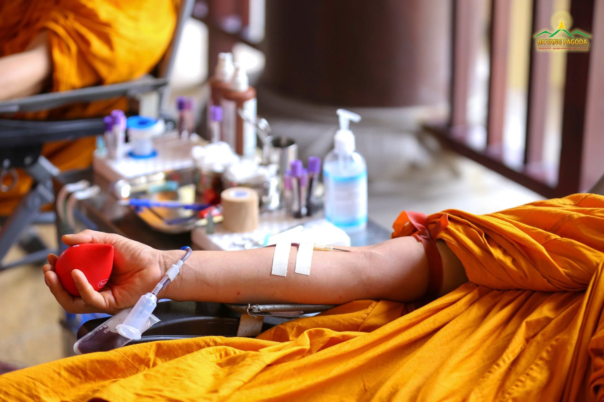 Blood donation – a wise way to cultivate compassion and loving-kindness.