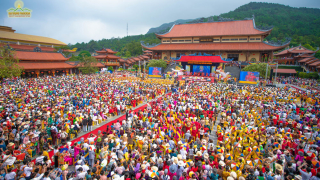 Lasting impression of the Grand Celebration of Vesak 2023 and the Inauguration of the World’s Biggest On-mountain Buddhist Lecture Hall at Ba Vang Pagoda
