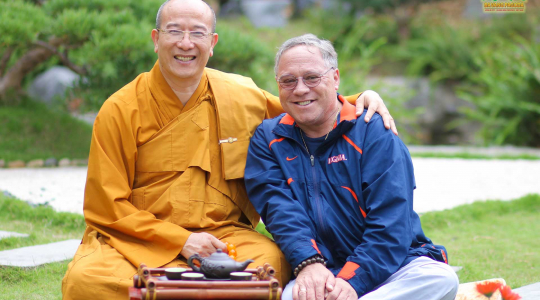 ‘Thay’s compassion has enriched my life’: Bertholét, an American Buddhist, shares