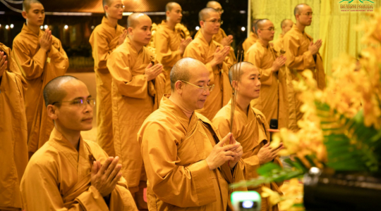 Ullambana Festival at Ba Vang Pagoda - Share and spread the mind of filial piety