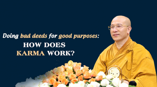 Doing Bad Deeds for Good Purposes: How does Karma Work?