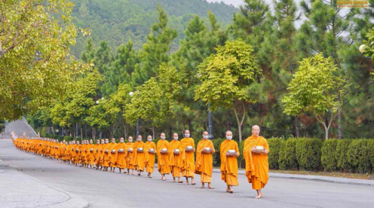 Alms Round - A Beautiful Tradition Of Buddhism