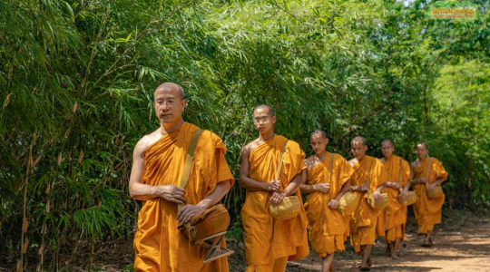 Alms Round - A Precious Tradition of Buddhism