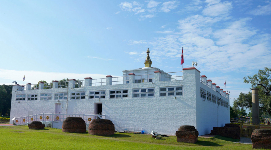 Lumbini - The holy site marking the Buddha's birthplace